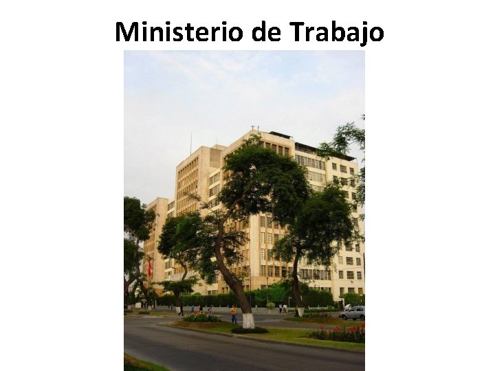 Ministerio de Trabajo 