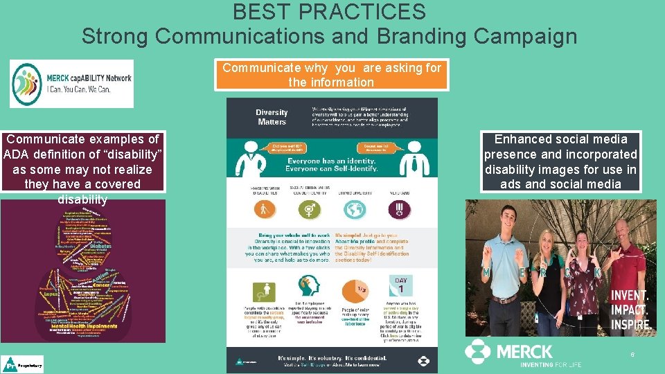 BEST PRACTICES Strong Communications and Branding Campaign Communicate why you are asking for the