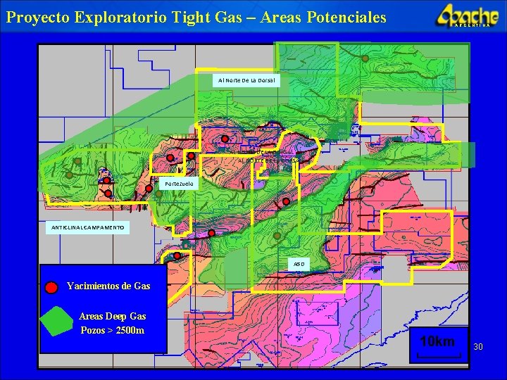 Proyecto Exploratorio Tight Gas – Areas Potenciales ARGENTINA Al Norte De La Dorsal AL