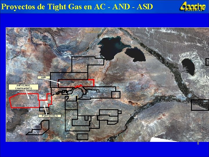 Proyectos de Tight Gas en AC - AND - ASD ARGENTINA AND ANTICLINAL CAMPAMENTO
