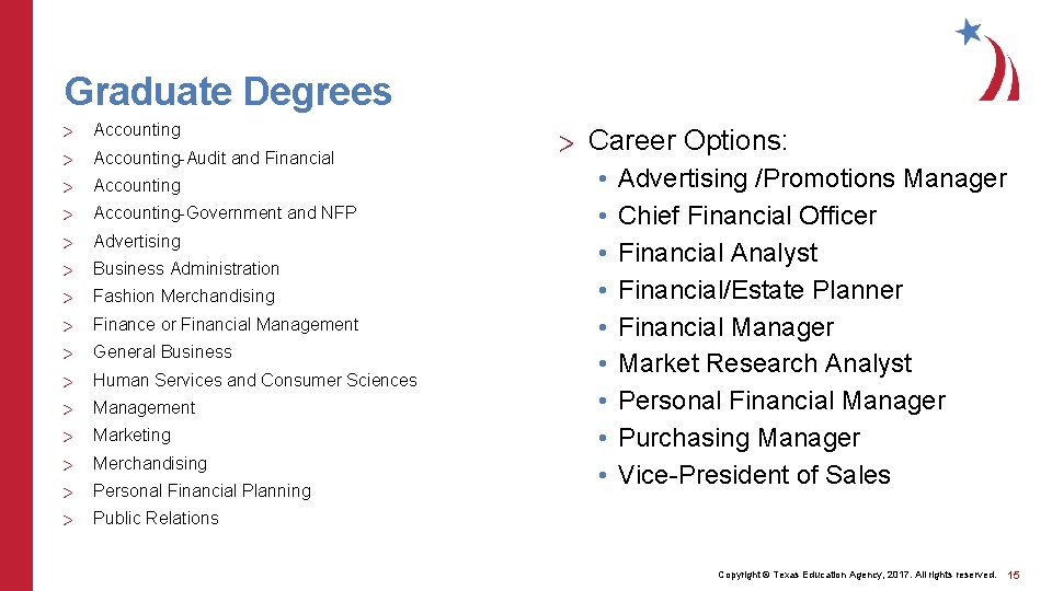 Graduate Degrees > Accounting-Audit and Financial > Accounting-Government and NFP > Advertising > Business