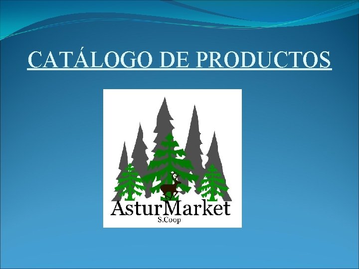 CATÁLOGO DE PRODUCTOS 