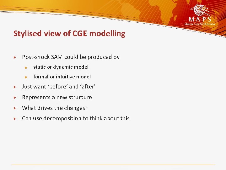 Mapping a Future Low Carbon Economy Dirk van