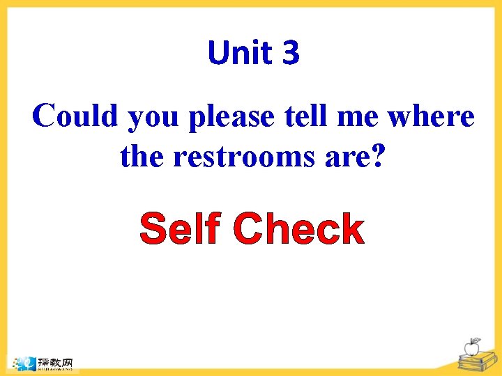 Unit 3 Could you please tell me where the restrooms are? 