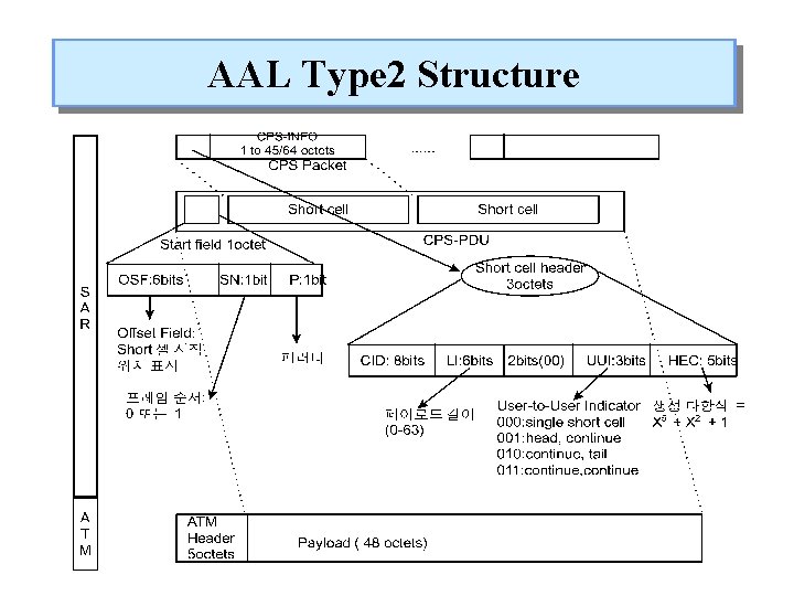 AAL Type 2 Structure 
