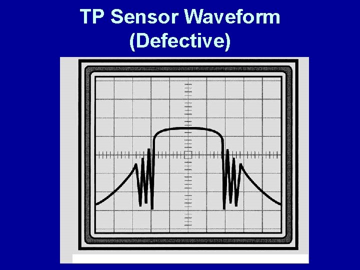 TP Sensor Waveform (Defective) 