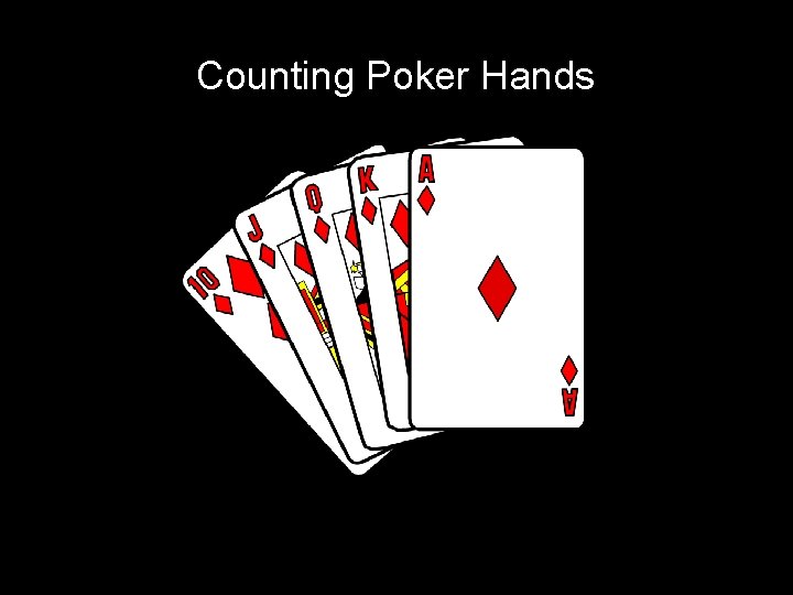 Counting Poker Hands 