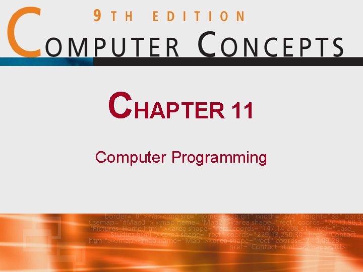 CHAPTER 11 Computer Programming 