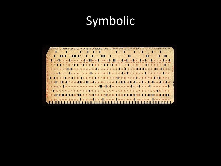 Symbolic 