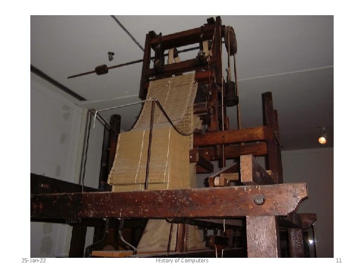 25 -Jan-22 History of Computers 11 