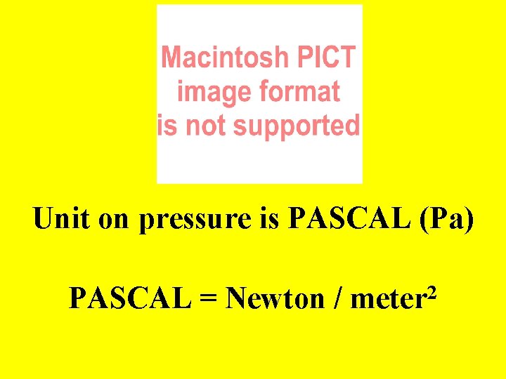 BEHAVIOR OF GASES PRESSURE The amount of force
