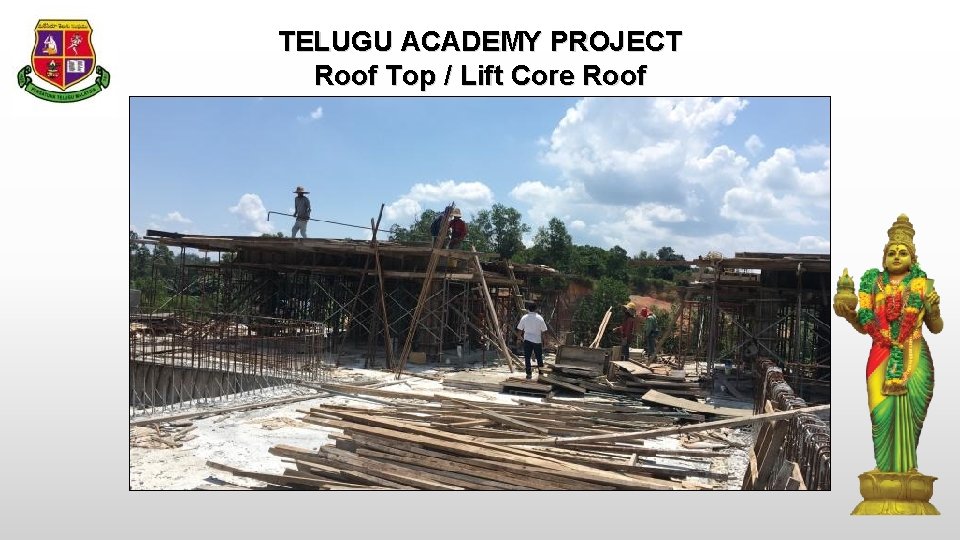 TELUGU ACADEMY PROJECT Roof Top / Lift Core Roof 