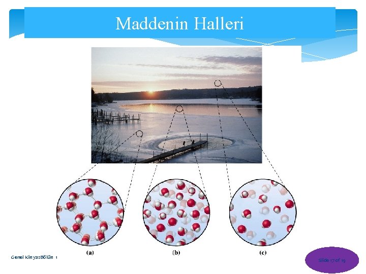 Maddenin Halleri Genel Kimya: Bölüm 1 Slide 17 of 19 