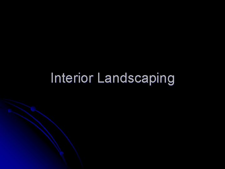 Interior Landscaping Interior Landscaping