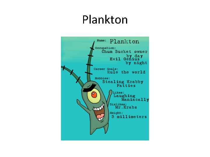 Plankton 