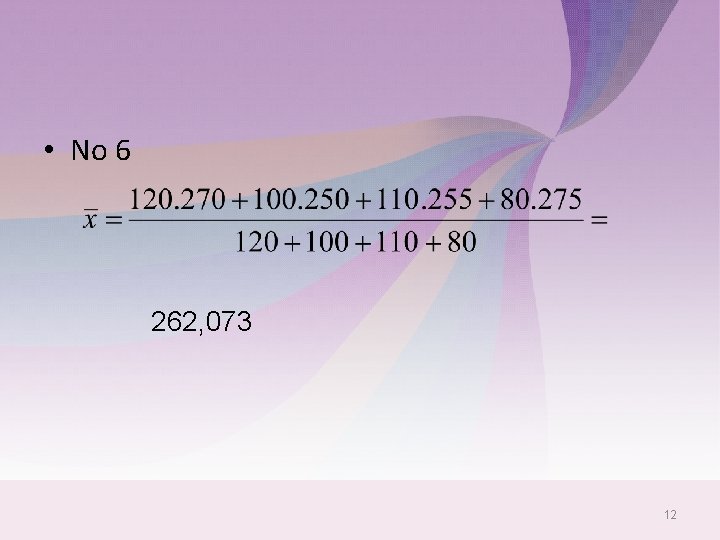  • No 6 262, 073 12 