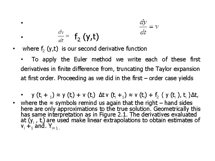  • • • f 2 (y, t) where f 2 (y, t) is