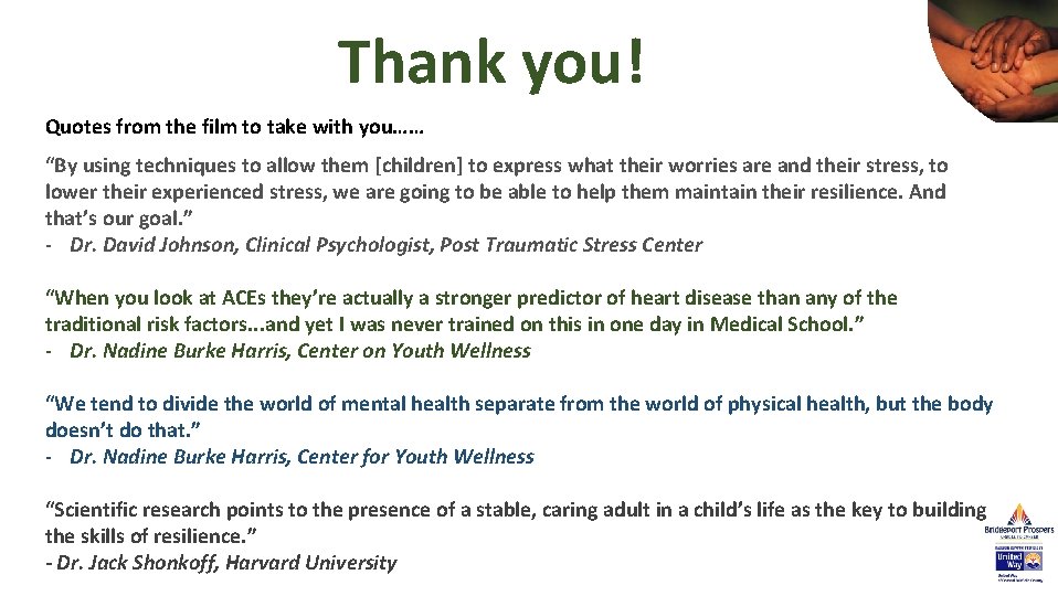 Thank you! Quotes from the film to take with you…… “By using techniques to Thank you! Quotes from the film to take with you…… “By using techniques to