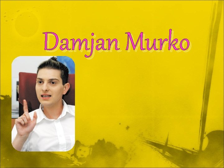 Damjan Murko 