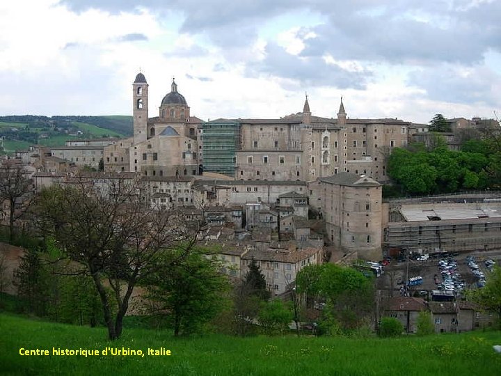 Centre historique d'Urbino, Italie 