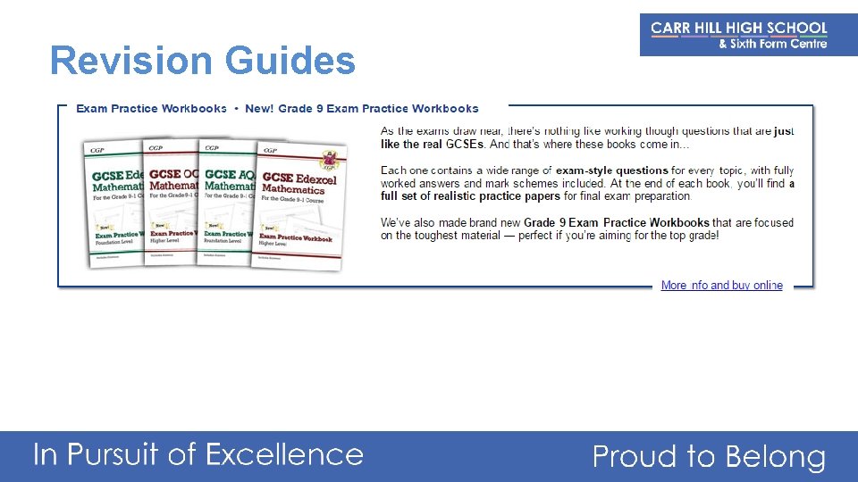 Revision Guides 