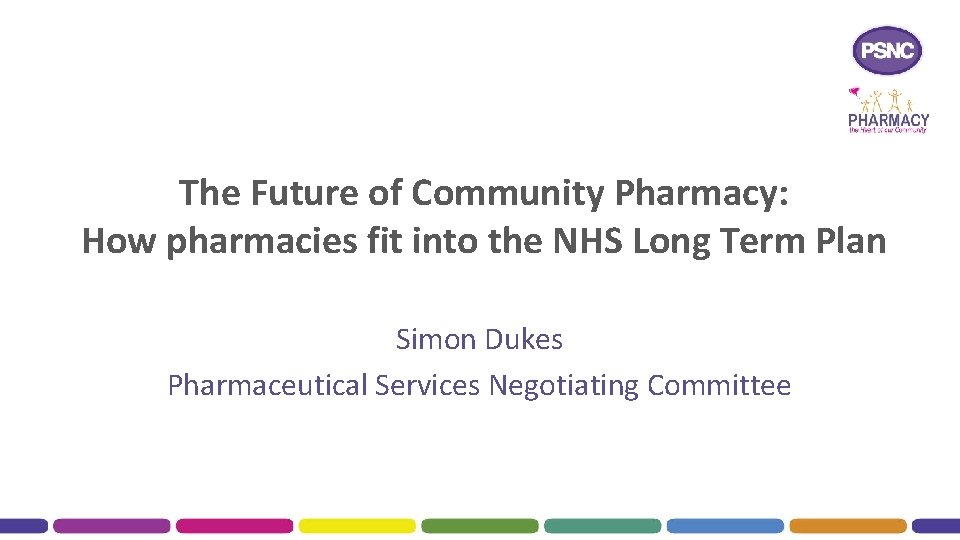 The Future of Community Pharmacy How pharmacies fit