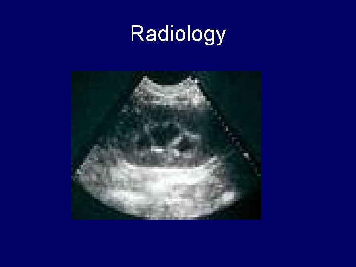 Radiology 
