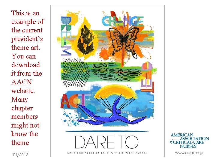 This is an example of the current president’s theme art. You can download it