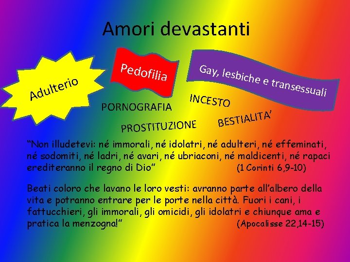 Amori devastanti o i r e t l u d A Pedofi Gay, le