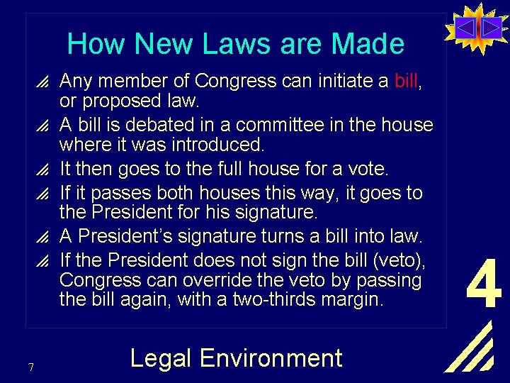 How New Laws are Made p Any member of Congress can initiate a bill,