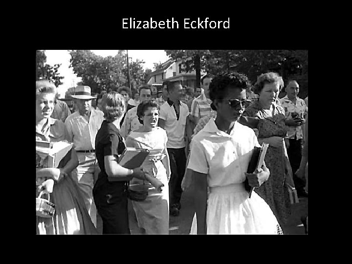 Elizabeth Eckford 