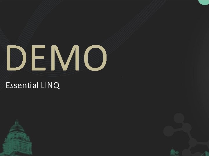 DEMO Essential LINQ 