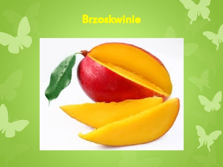 Brzoskwinie 