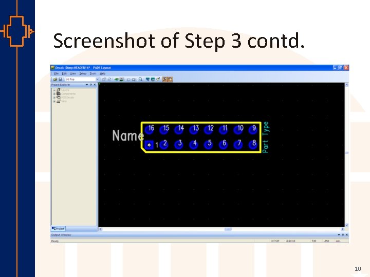 Screenshot of Step 3 contd. st Robu Low er Pow VLSI 10 