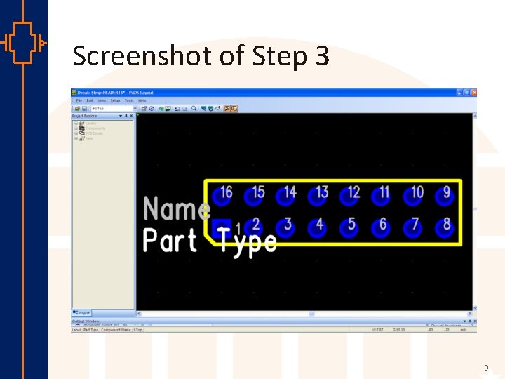 Screenshot of Step 3 st Robu Low er Pow VLSI 9 