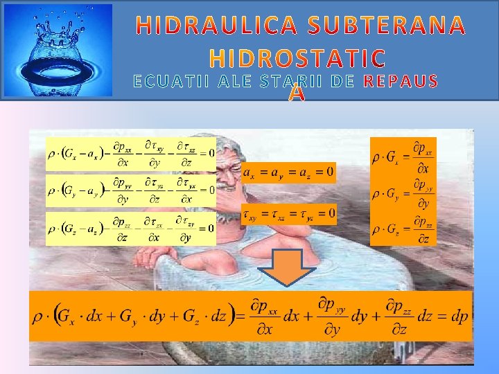 ECUATII ALE STARII DE REPAUS 