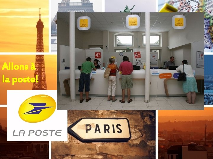 Allons à la poste! 