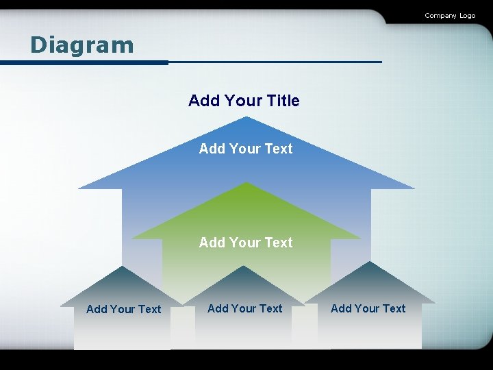 Company Logo Diagram Add Your Title Add Your Text Add Your Text 