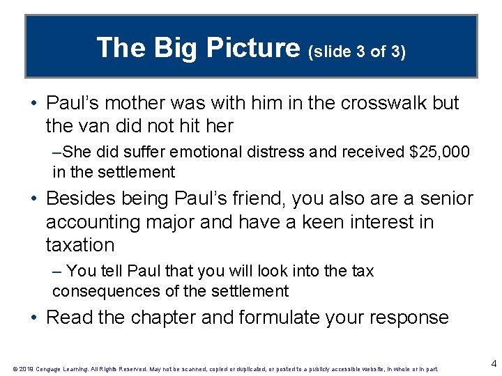 The Big Picture (slide 3 of 3) • Paul’s mother was with him in
