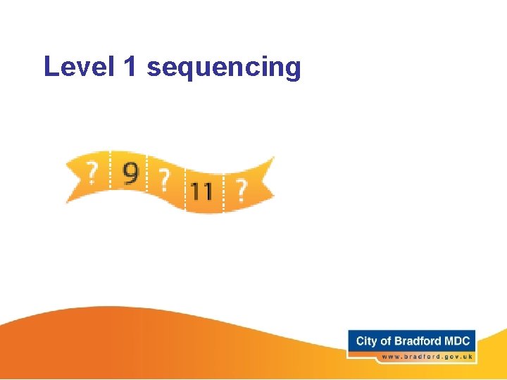 Level 1 sequencing 