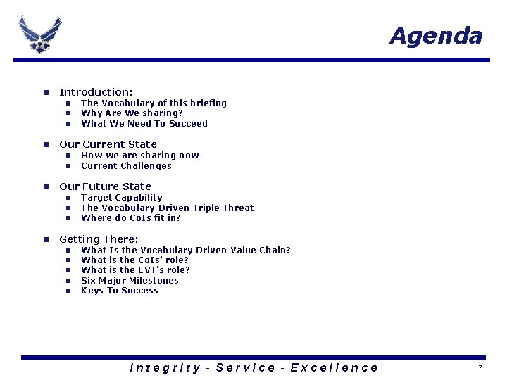 Agenda n Introduction: n n Our Current State n n n How we are Agenda n Introduction: n n Our Current State n n n How we are