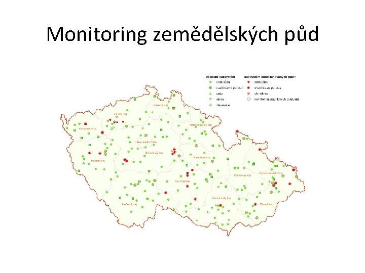 Monitoring zemědělských půd 