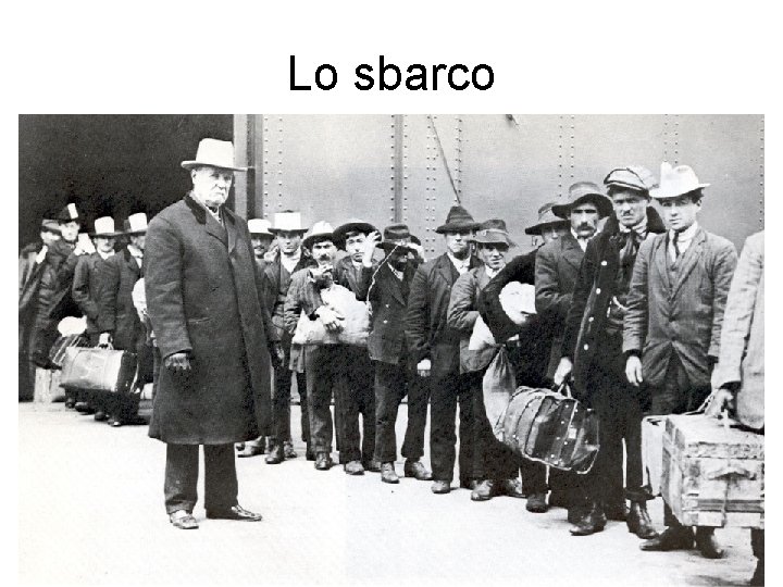 Lo sbarco 