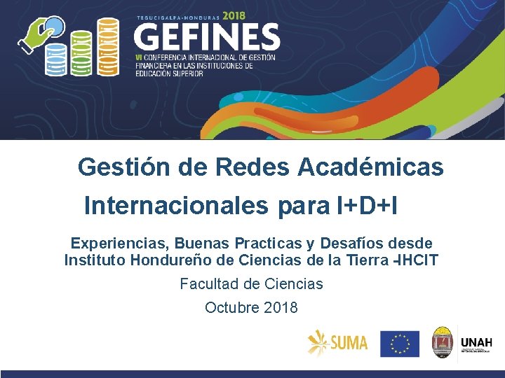 Gestión de Redes Académicas Internacionales para I+D+I Experiencias, Buenas Practicas y Desafíos desde Instituto