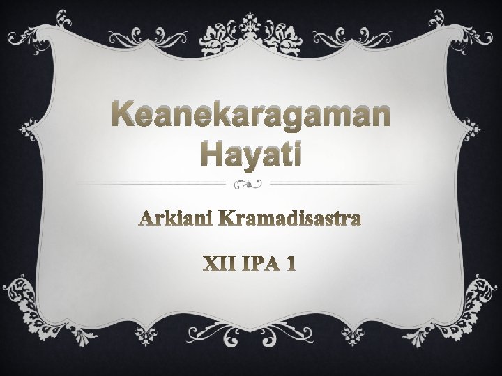 Keanekaragaman Hayati 