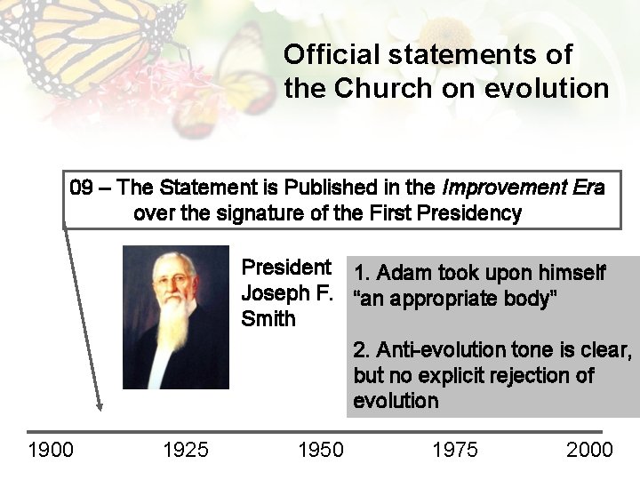 Official statements of the Church on evolution 09 – The Statement is Published in
