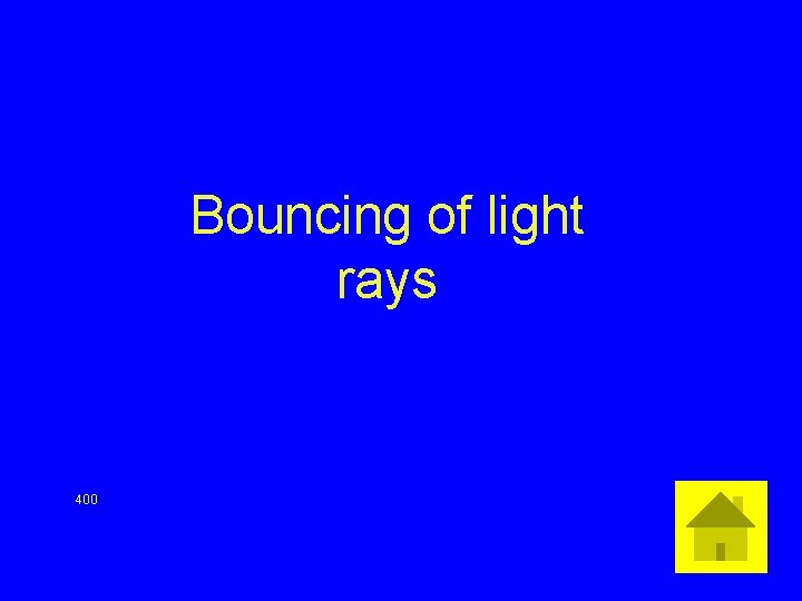 Bouncing of light rays 400 