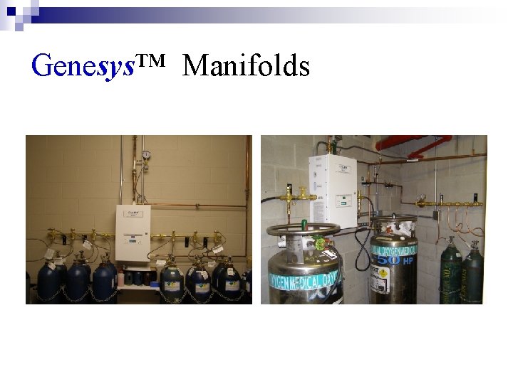 Genesys™ Manifolds 