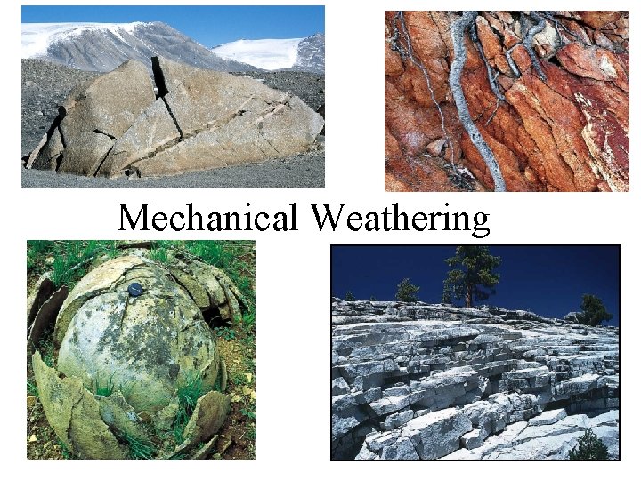 Mechanical Weathering 