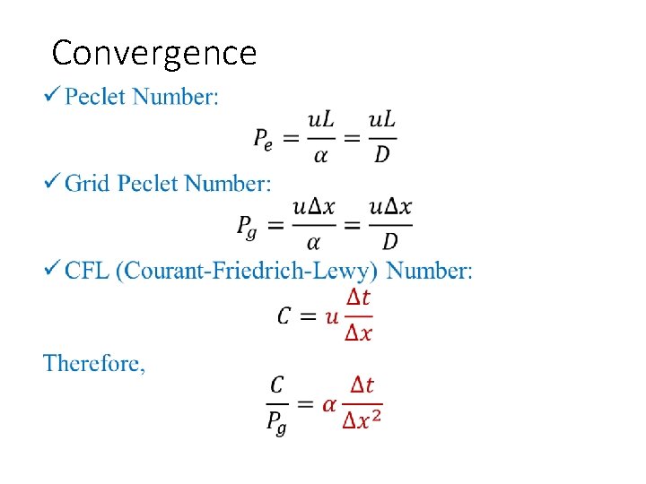 Convergence • 